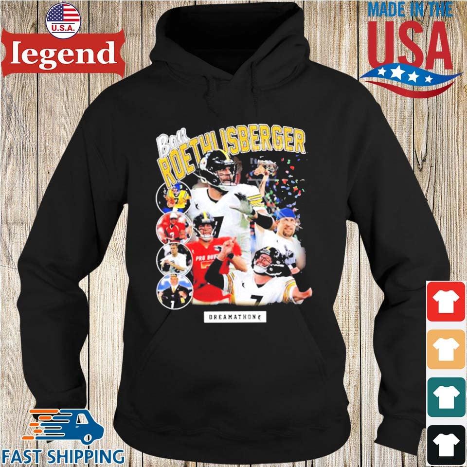 2022 Big Ben Roethlisberger Dreamathon Pittsburgh Steelers shirt,Sweater,  Hoodie, And Long Sleeved, Ladies, Tank Top