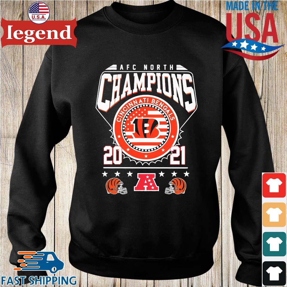 AFC North Champions 2021 Cincinnati Bengals shirt, hoodie, sweater