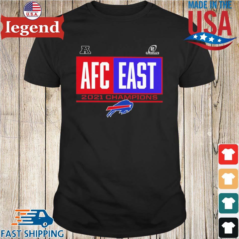 Buffalo Bills afc east champions 2021 shirt, hoodie, sweater, long