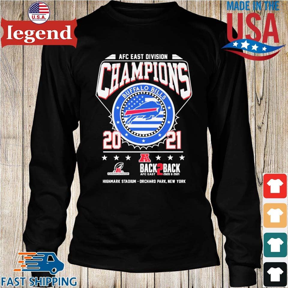 Buffalo Bills AFC East Champions 2020 - 21 T-Shirt sweat shirt t