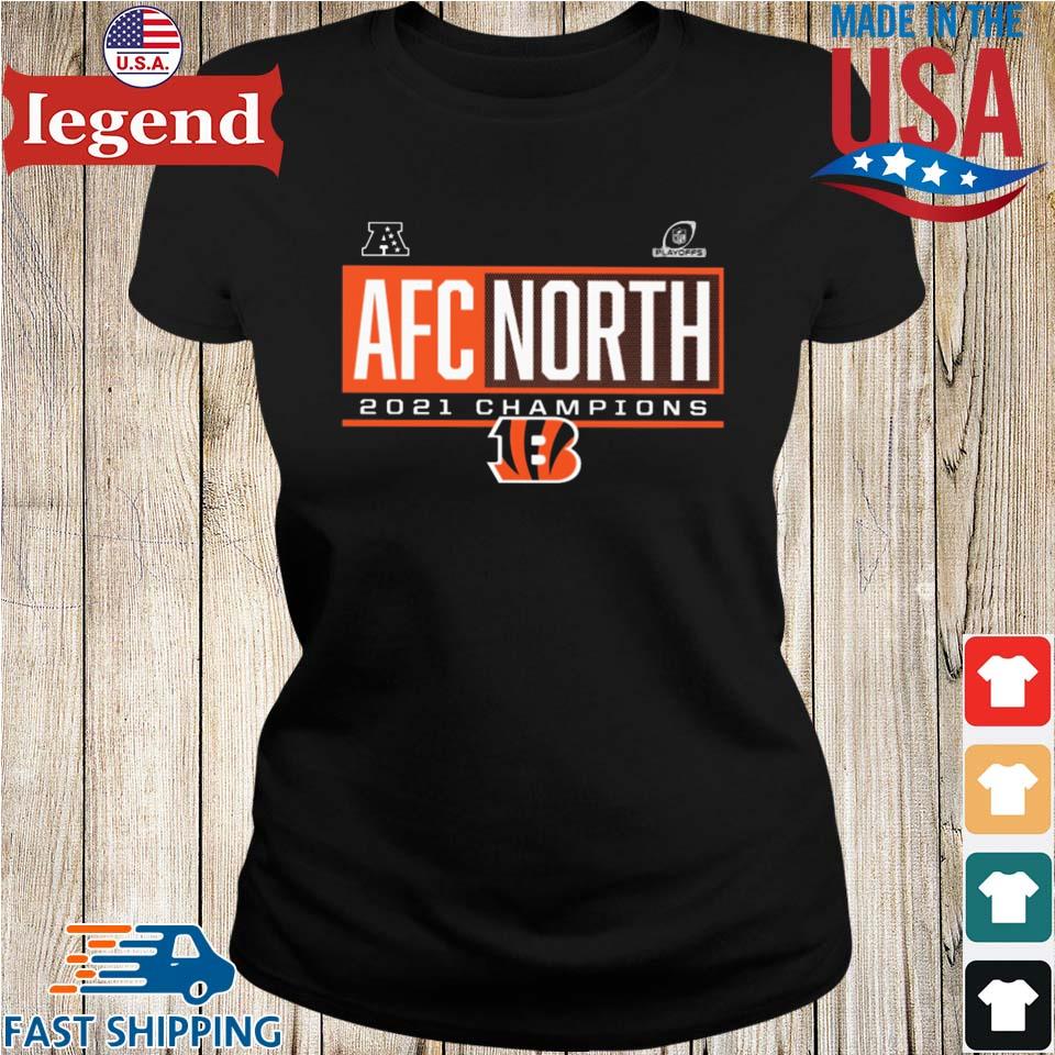 Awesome AFC North Champions 2021 Cincinnati Bengals T-Shirt