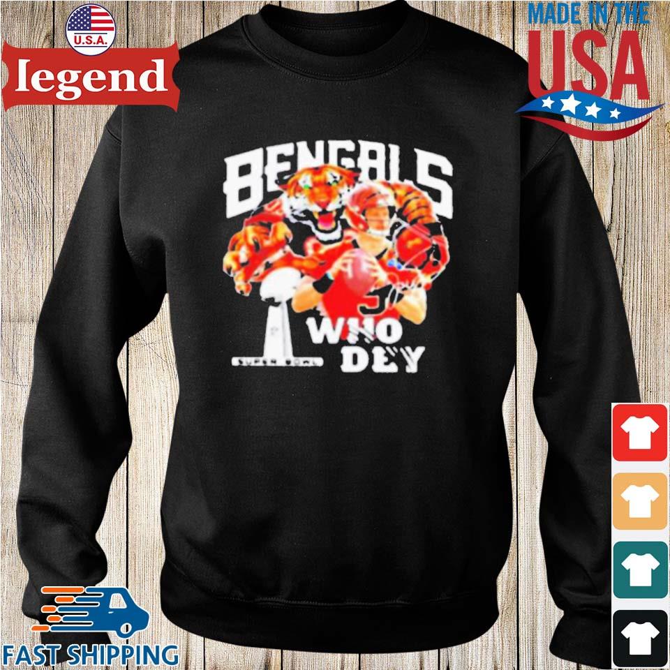 Joe Burrow Cincinnati Bengals Super Bowl signature shirt, hoodie, sweater,  long sleeve and tank top