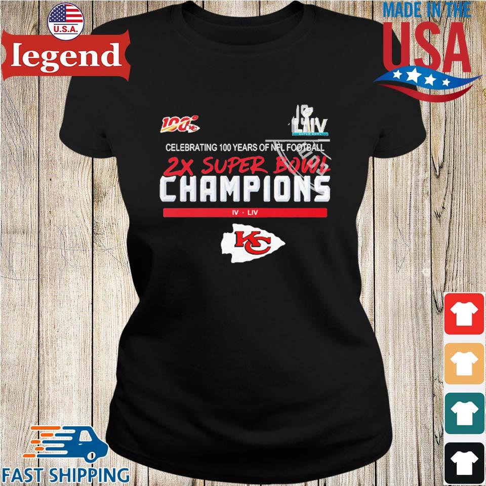 Kansas City Chiefs Women's Super Bowl Champions Apparel