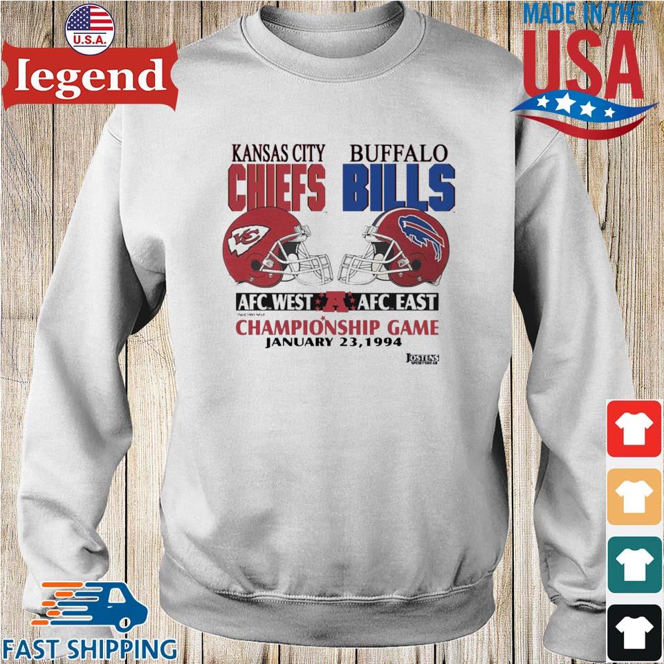 Official Kansas City Chiefs Afc west and Buffalo Bills Afc east  Championship Game shirt, hoodie, sweater, long sleeve and tank top