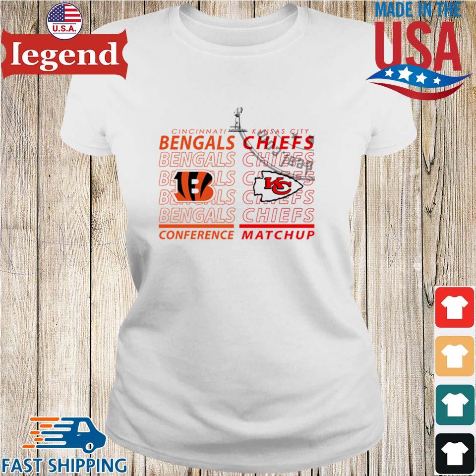 Cincinnati Bengals vs. Kansas City Chiefs 2022 AFC Championship shirt,  hoodie, sweater, long sleeve and tank top