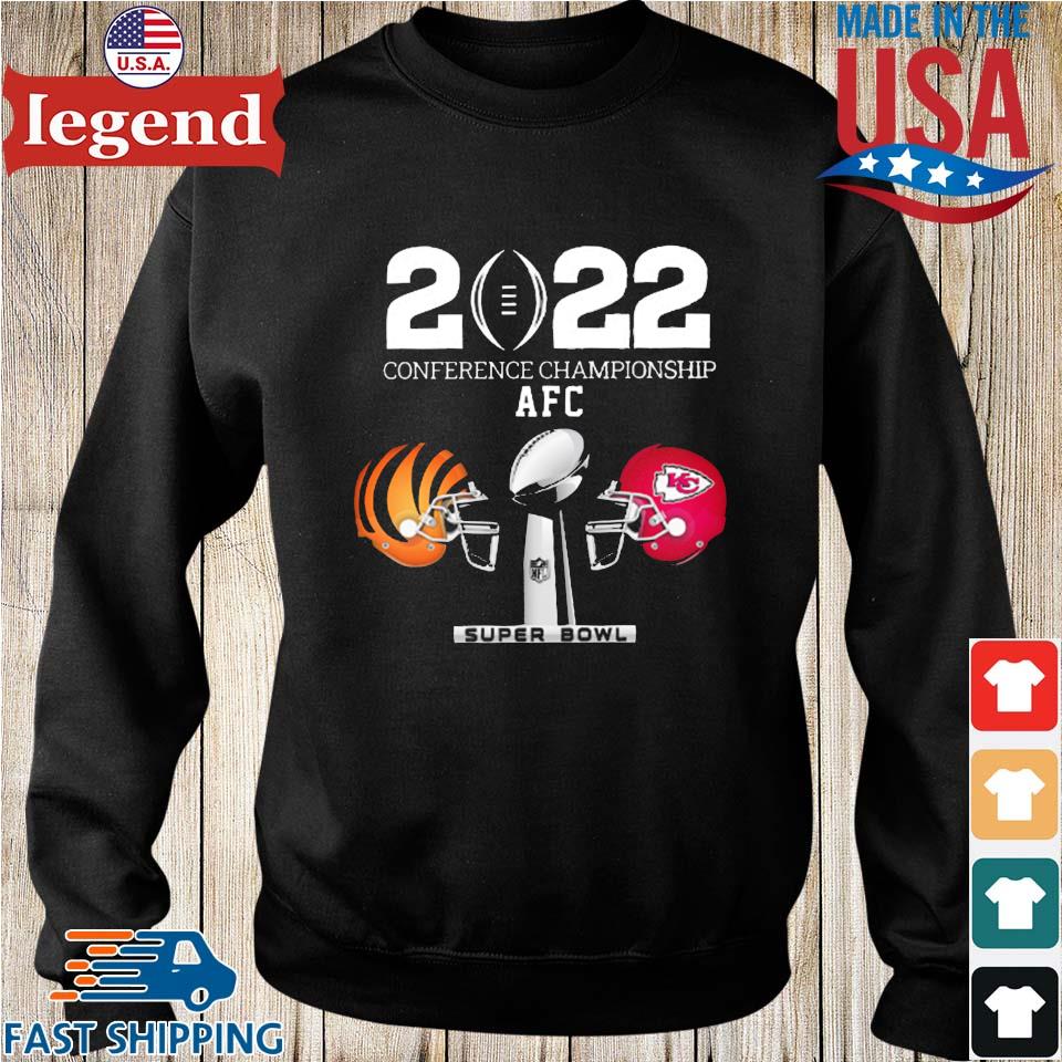 Cincinnati Bengals Vs Kansas City Chiefs AFC Conference Championship 2022 Super  Bowl T-Shirt, hoodie, sweater, long sleeve and tank top