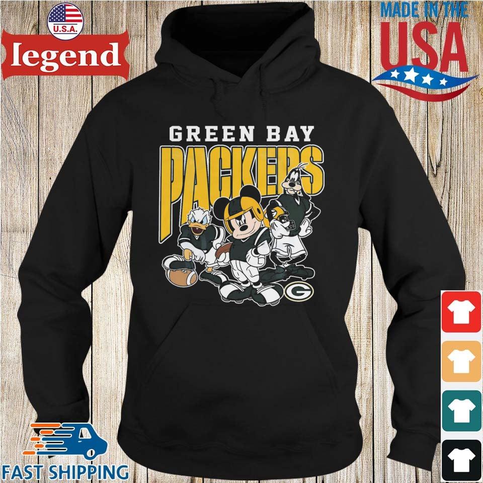 Disney Mickey Mouse and Friends Green Bay Packers shirt, hoodie, sweater,  long sleeve and tank top