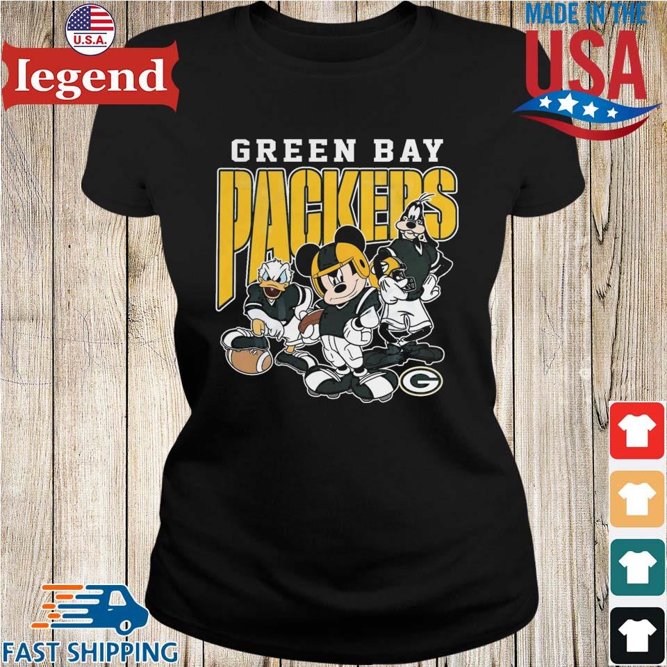 Disney Mickey Mouse and Friends Green Bay Packers shirt, hoodie, sweater,  long sleeve and tank top