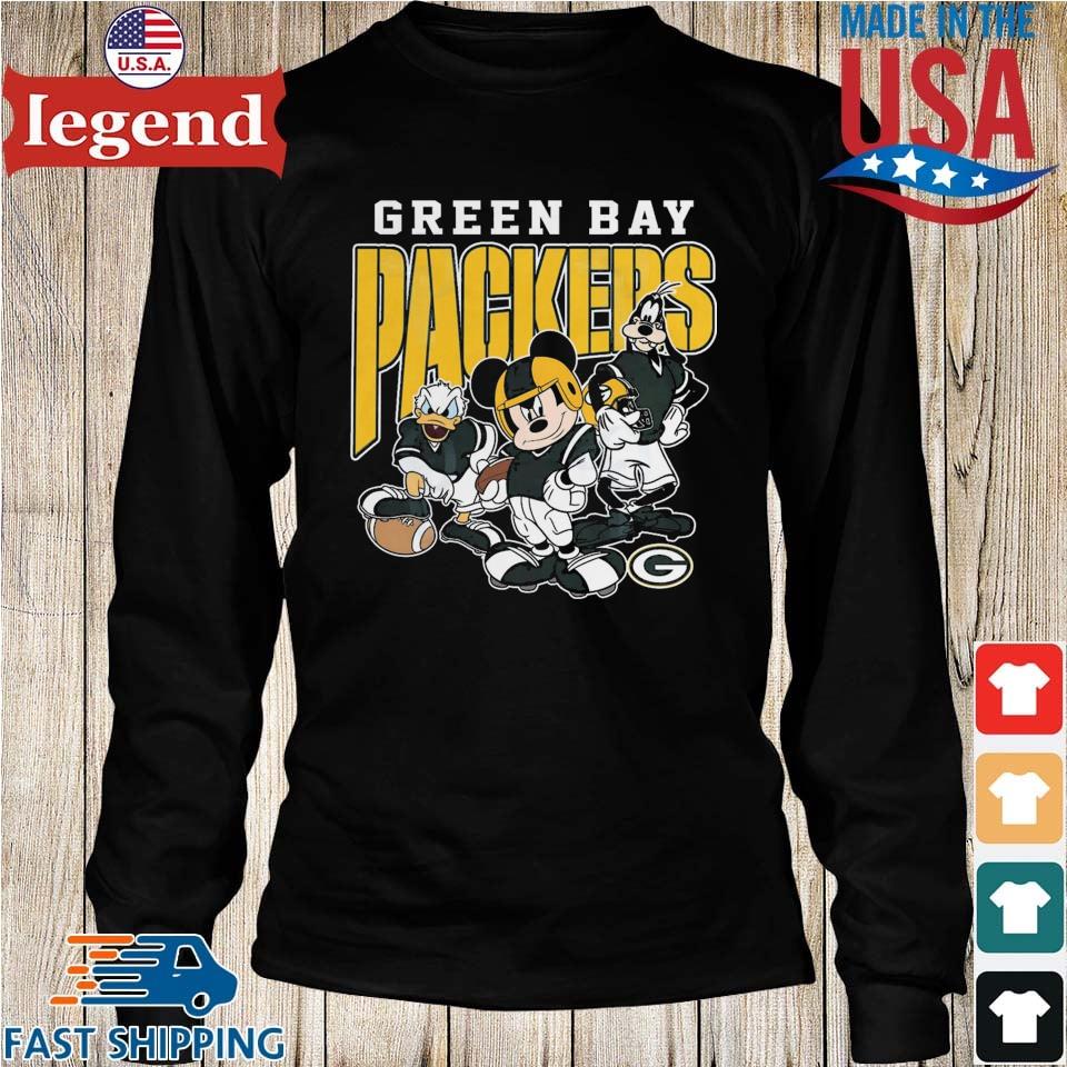 Disney Mickey Mouse and Friends Green Bay Packers shirt, hoodie, sweater,  long sleeve and tank top