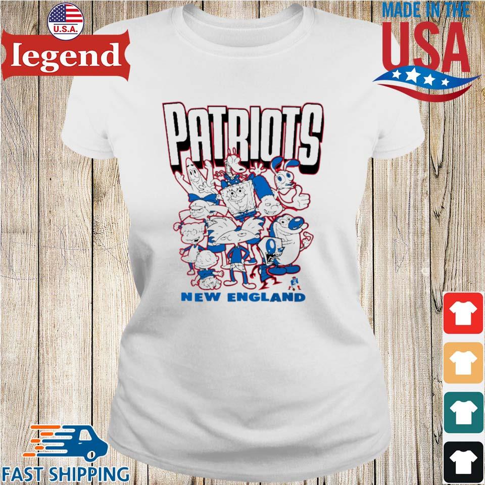 Nickelodeon New England Patriots Shirt, hoodie, sweater, long sleeve and  tank top