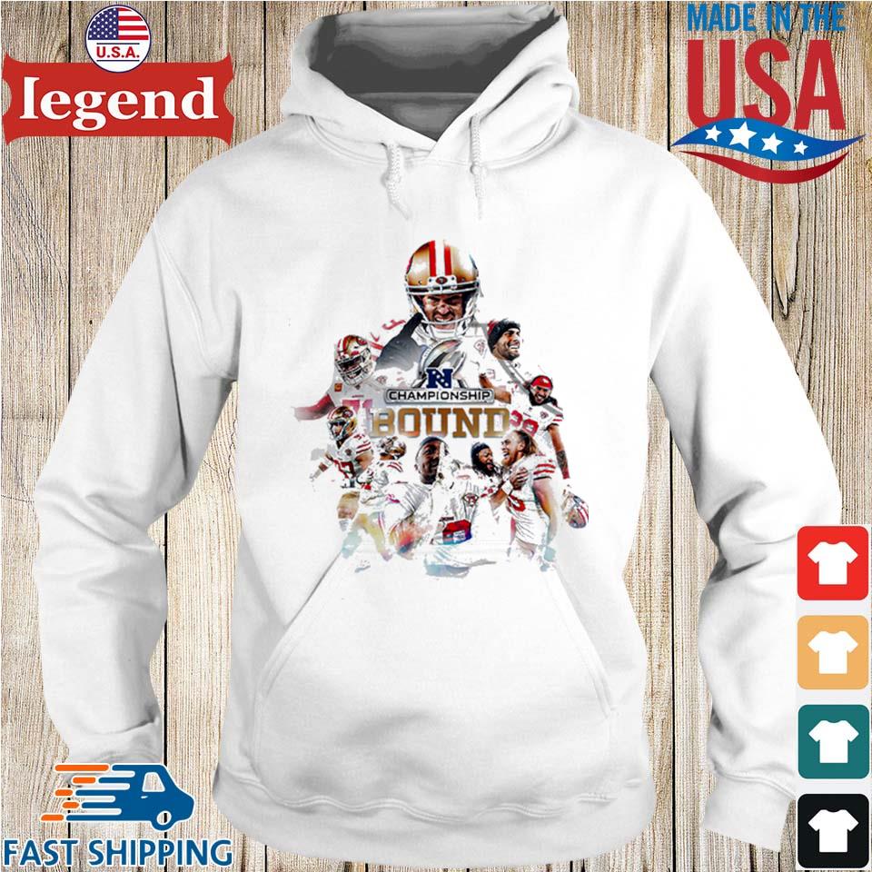 San Francisco 49ers NFC Championship Bound shirt, hoodie, sweater, long  sleeve and tank top