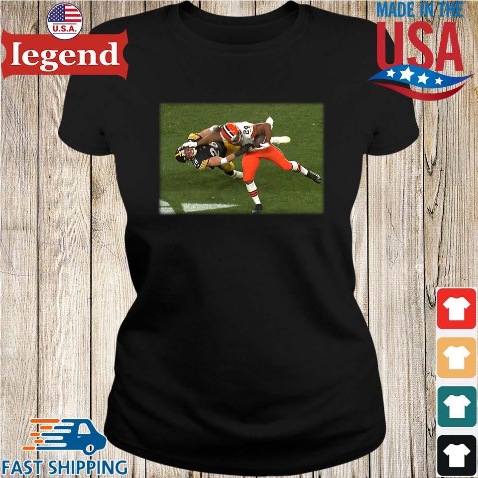 That Was Mean Nick Chubb Cleveland Browns T Shirt - Trends Bedding