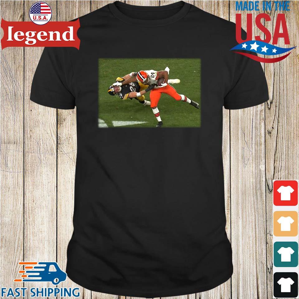 That Was Mean Nick Chubb Cleveland Browns T Shirt - Trends Bedding