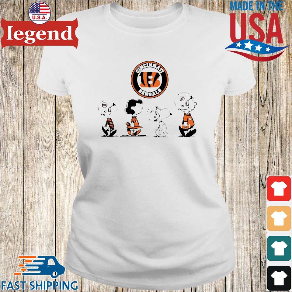 Snoopy Cincinnati Bengals Shirt - High-Quality Printed Brand