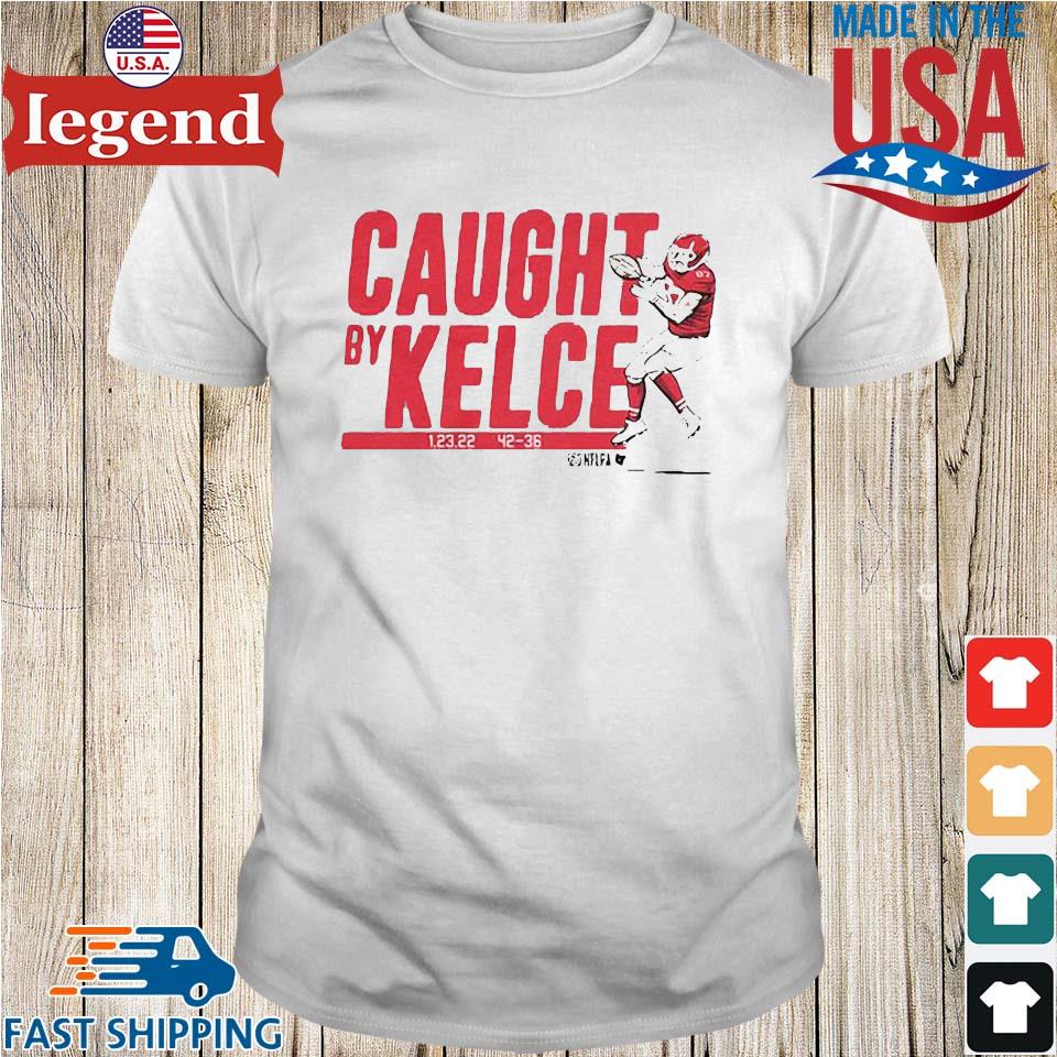 Travis Kelce Caught By Kelce Shirt