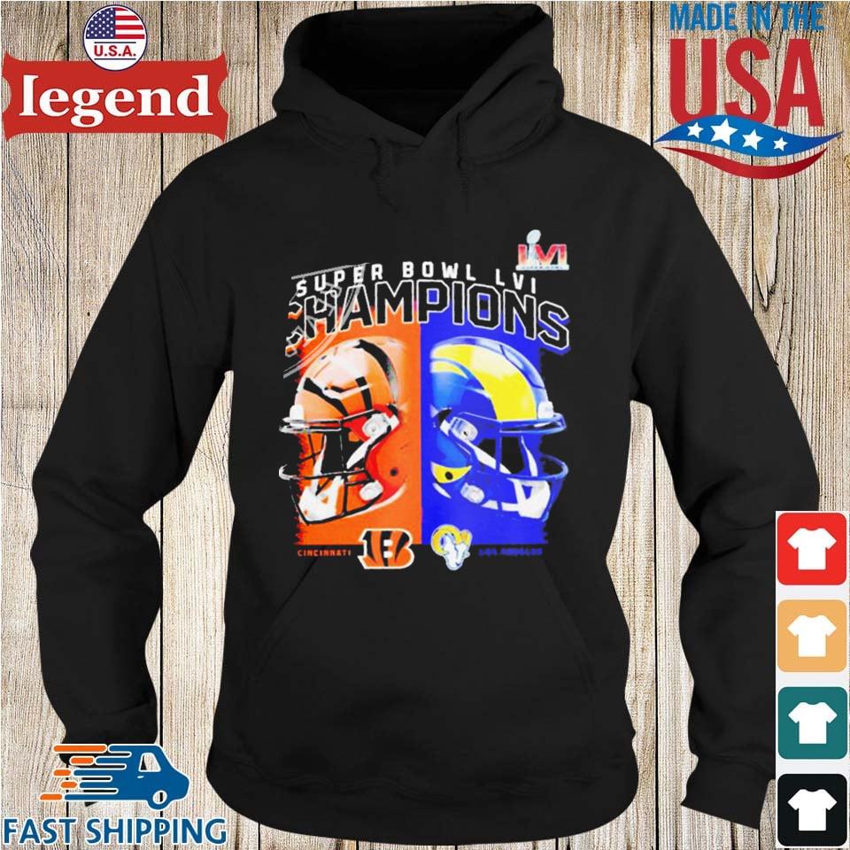 Cincinnati Bengals Vs Los Angeles Rams LVI Super Bowl 2022 T-Shirt, hoodie,  sweater, long sleeve and tank top