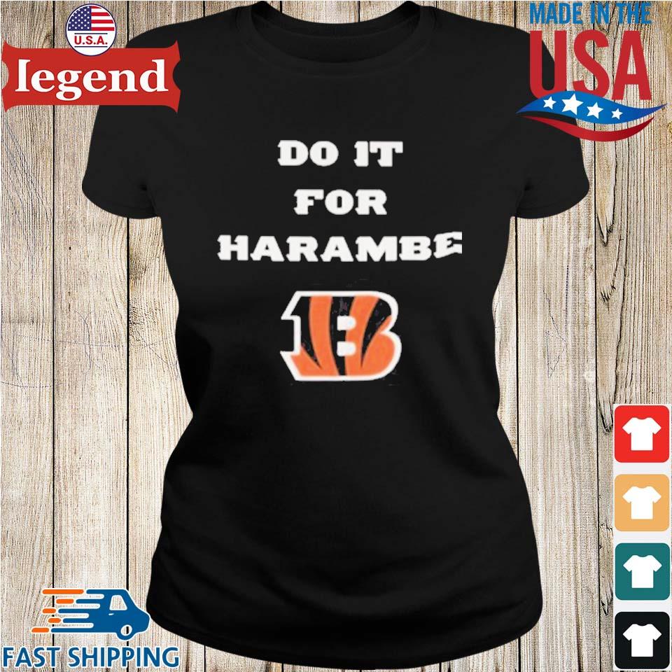 Bengals Do It For Harambe Shirt, hoodie, sweater, long sleeve and tank top