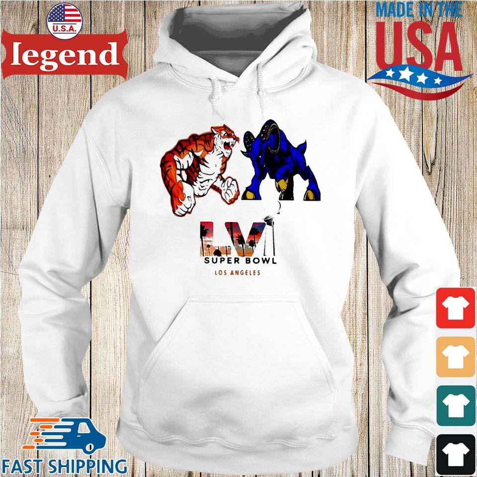 Official Los Angeles Rams vs Cincinnati Bengals Super Bowl LVI shirt,  hoodie, sweater, long sleeve and tank top