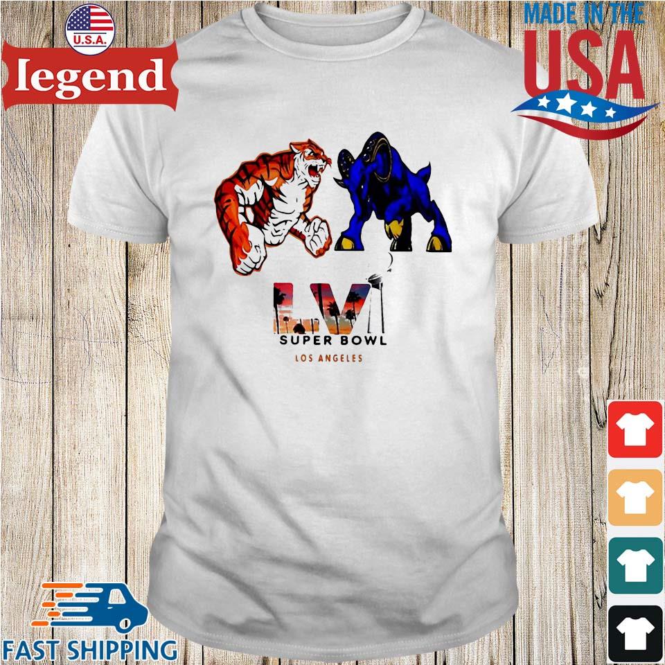 Official Los Angeles Rams vs Cincinnati Bengals Super Bowl LVI shirt,  hoodie, sweater, long sleeve and tank top