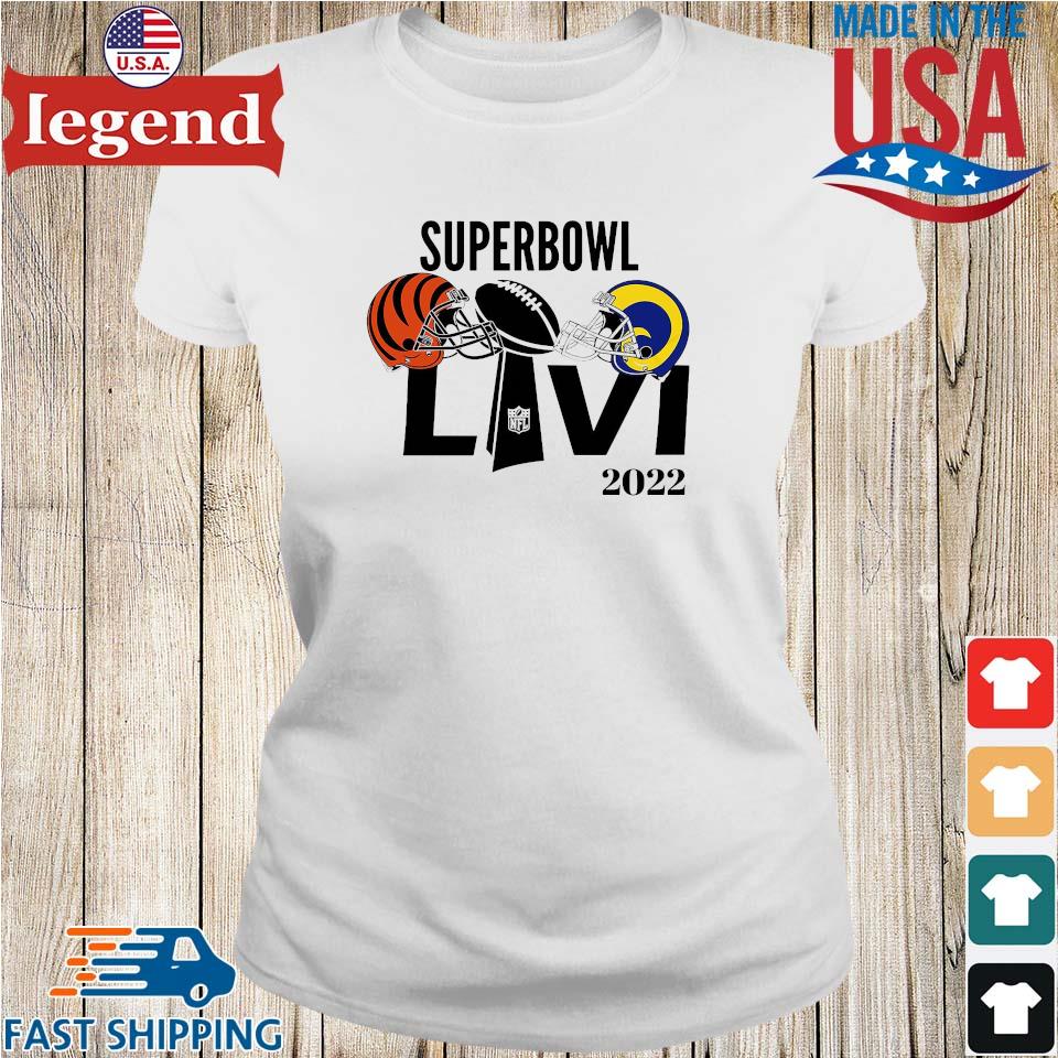 Cincinnati Bengals Los Angeles Rams 2022 LVI Super Bowl Shirts, hoodie,  sweater, long sleeve and tank top