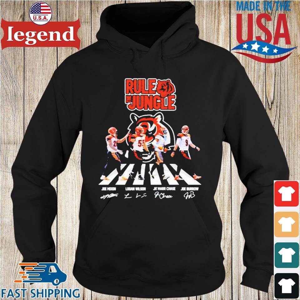 Official The Bengals Abbey Road signatures 2022 shirt, hoodie