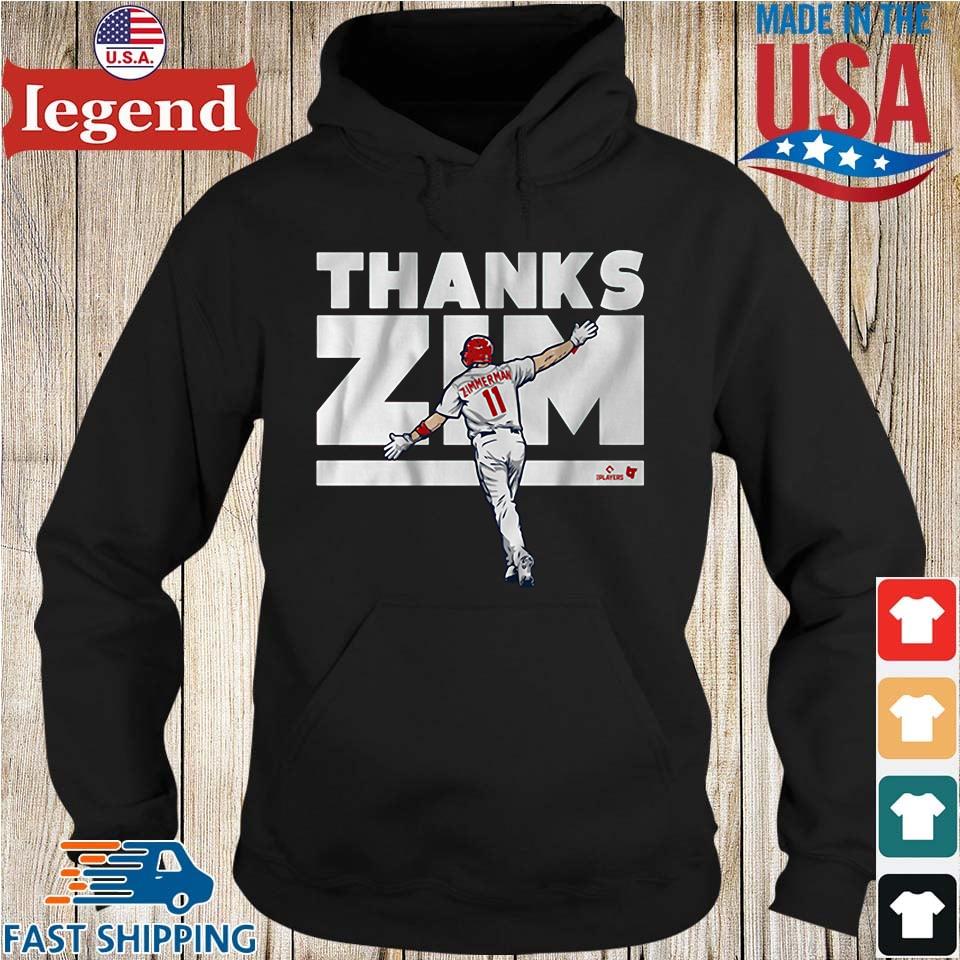 Ryan Zimmerman Thanks Zim Shirt, hoodie, sweatshirt for men and women