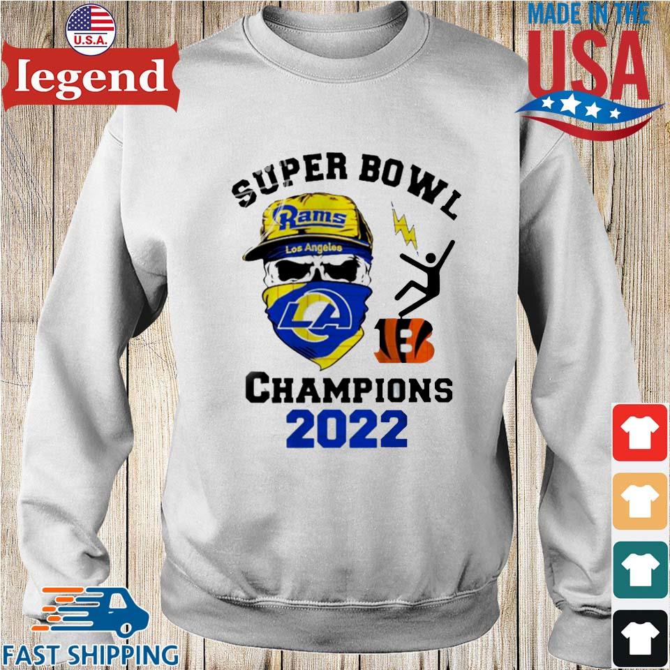 Los Angeles Rams vs Cincinnati Bengals Super Bowl 2022 shirt, hoodie,  sweater, long sleeve and tank top