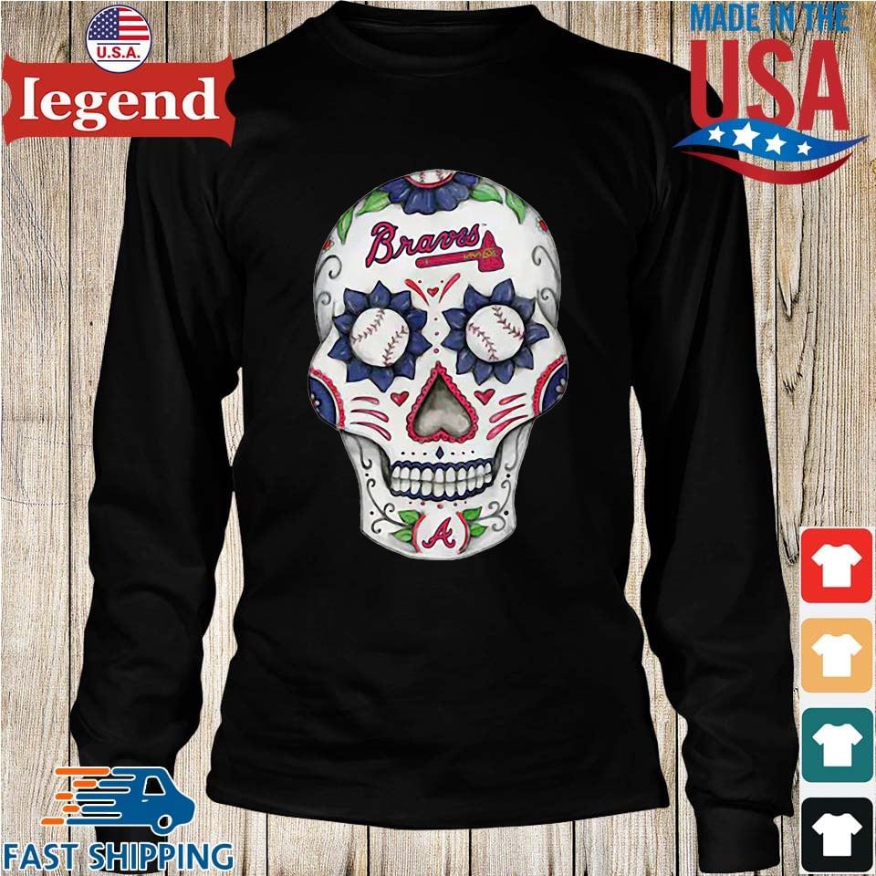 Atlanta Braves Sugar Skull Collection Shirt, hoodie, sweater, long sleeve  and tank top