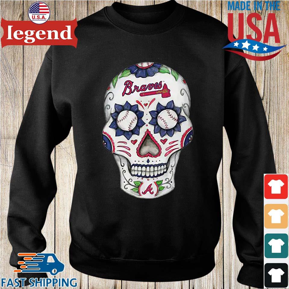 Atlanta Braves Sugar Skull Collection T Shirt, hoodie, sweater, long sleeve  and tank top