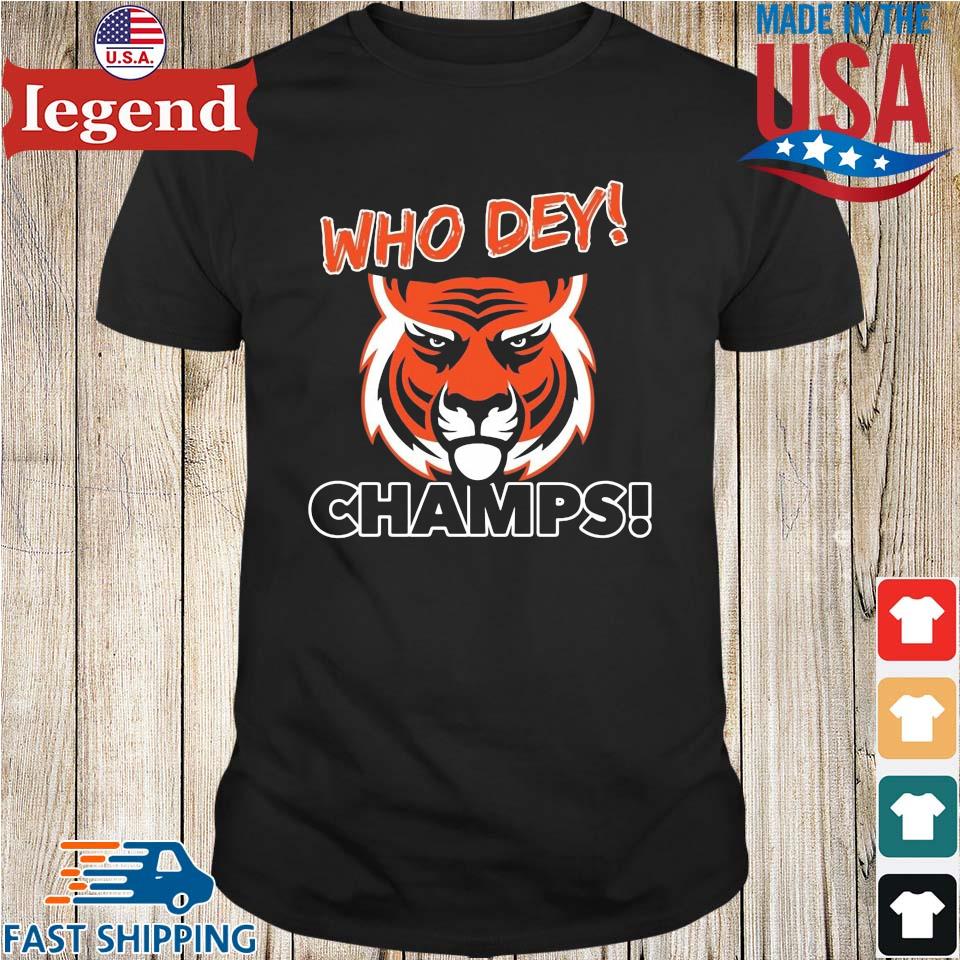 Women's Bengals Who Dey Cropped Tee