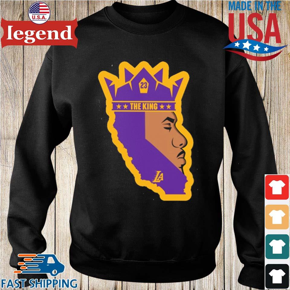 23 KIng Los Angeles Lakers T Shirt