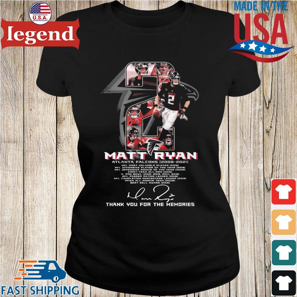 Thank You Matt Ryan Atlanta Falcons Forever A Falcons Legend shirt, hoodie,  sweater, long sleeve and tank top