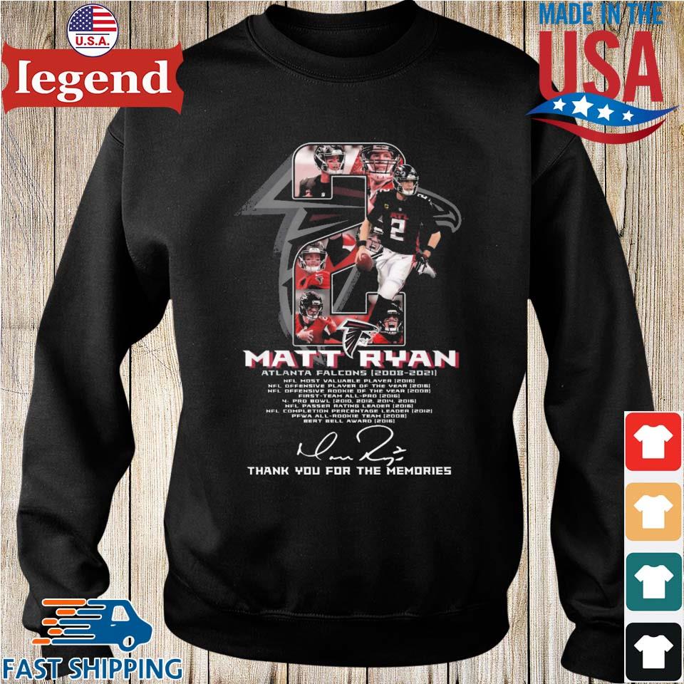 Thank You Matt Ryan Atlanta Falcons Forever A Falcons Legend shirt