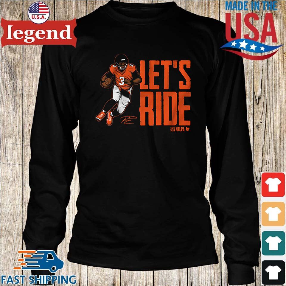 Russell Wilson: Let's Ride Shirt + Hoodie