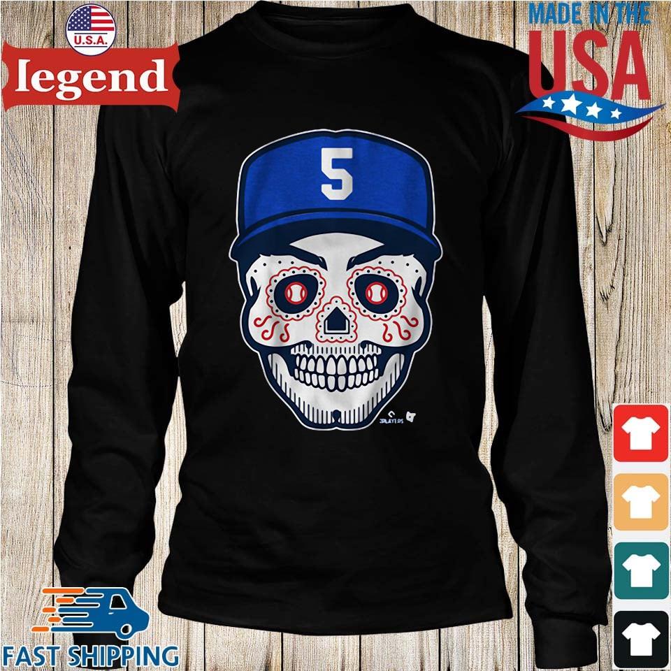 Freddie Freeman Los Angeles Dodgers Sugar Skull Shirt,Sweater