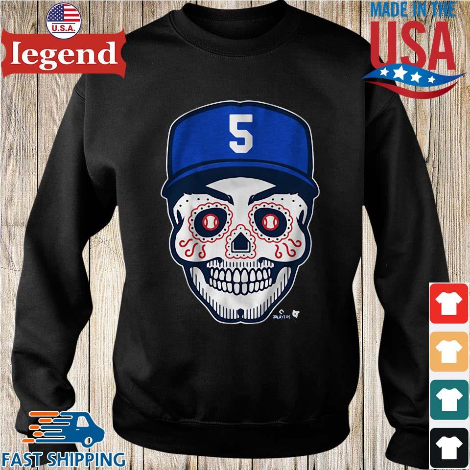 Freddie Freeman Los Angeles Dodgers Sugar Skull Shirt,Sweater