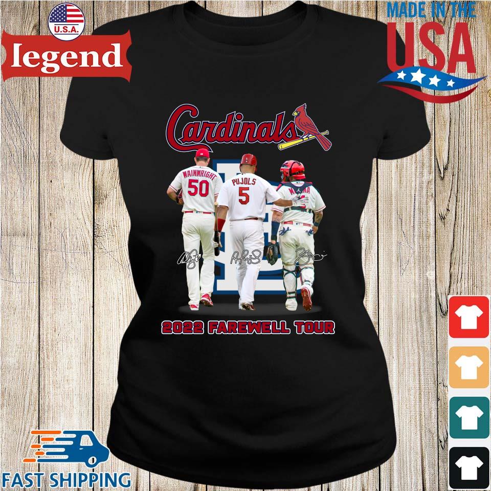 Official St Louis Cardinals Adam Wainwright Albert Pujols and