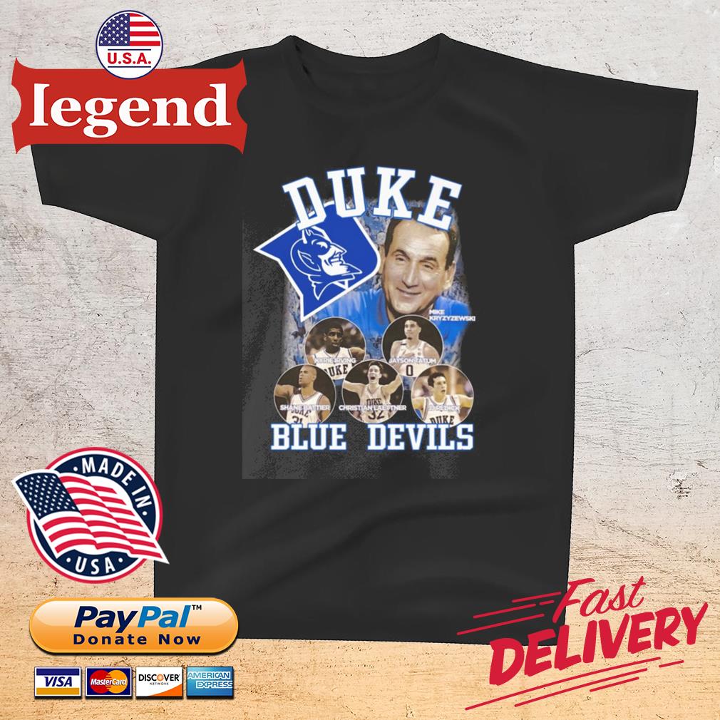 Jayson Tatum Duke Krzyzewski Coach K Tee Shirt,Jayson Tatum Duke Shirt,  Tatum