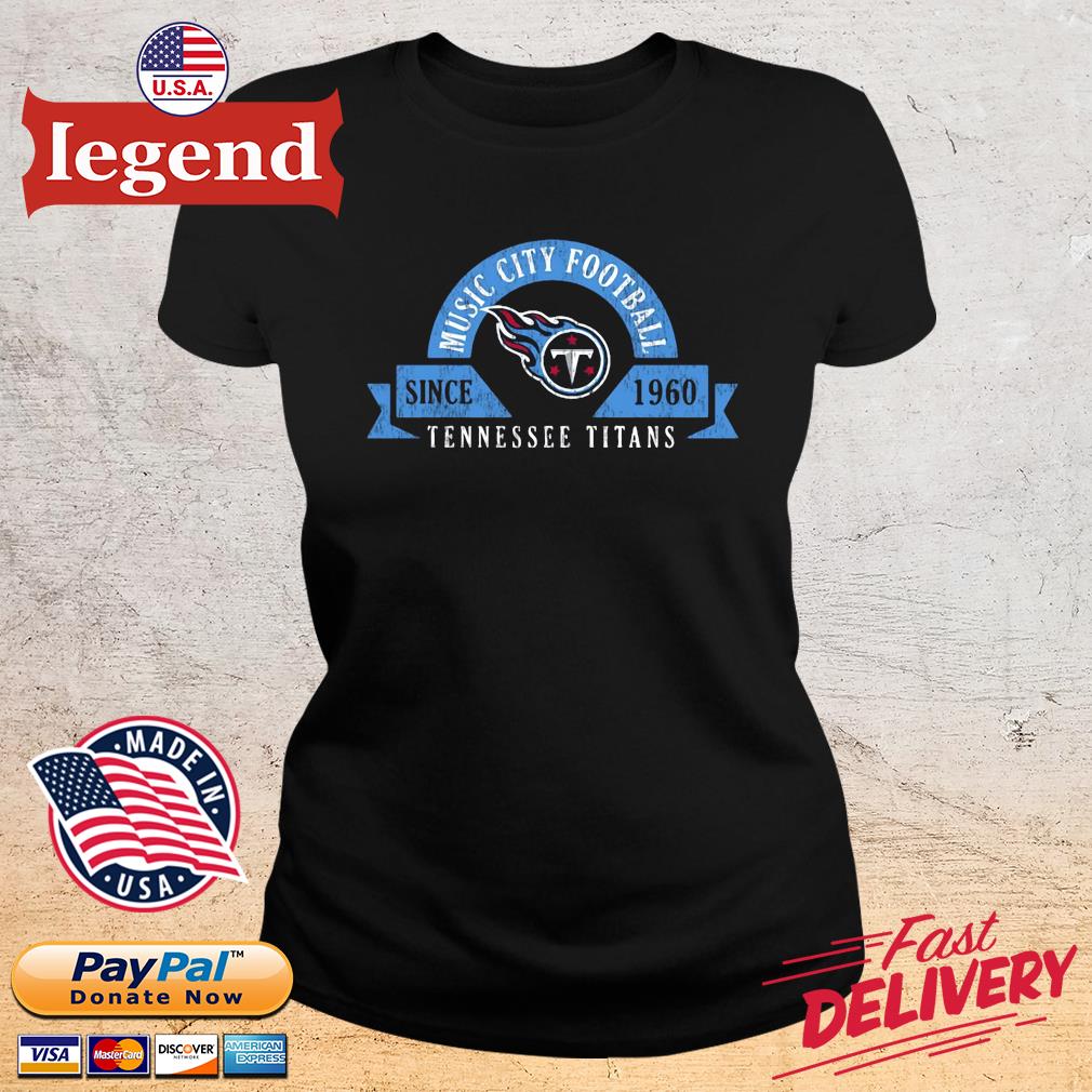 Tennessee Titans Music City Football Since 1960 Shirt,Sweater