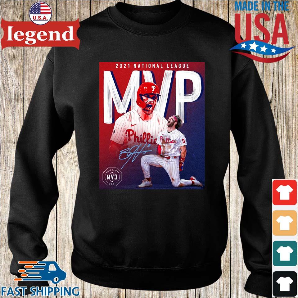 Bryce Harper Philadelphia Phillies 2021 MVP Shirt,Sweater, Hoodie, And Long  Sleeved, Ladies, Tank Top