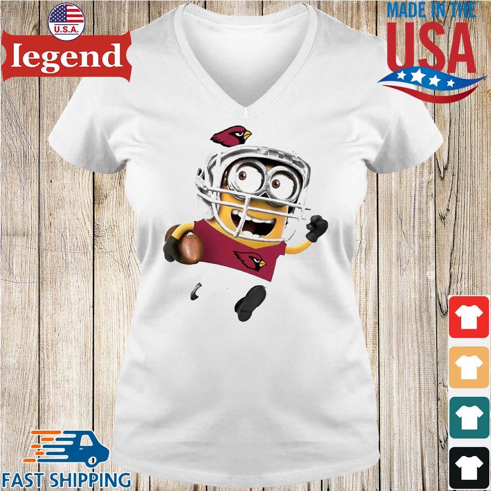 NFL Arizona Cardinals Minions Disney Football Sports T-Shirt