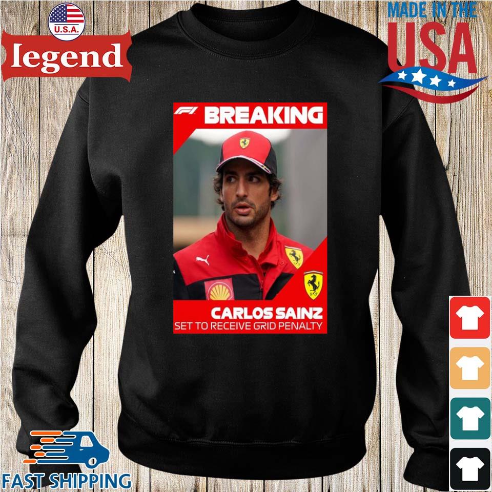 Carlos sainz f1 for ferrari shirt, hoodie, sweater, long sleeve and tank top