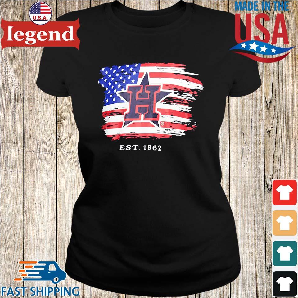 Houston Astros Est 1962 4th Of July Shirt,Sweater, Hoodie, And