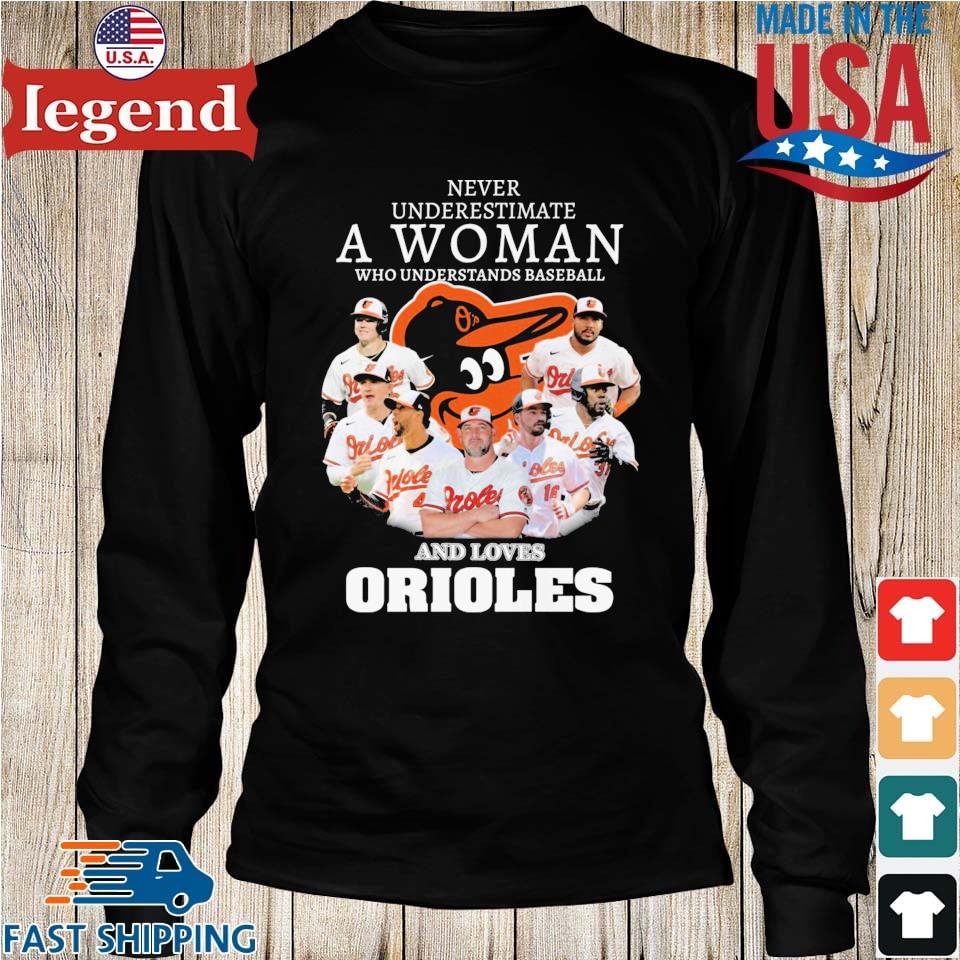 Never Underestimate A Dad Who Is Also A Baltimore Orioles Fan T-Shirt -  TeeNaviSport
