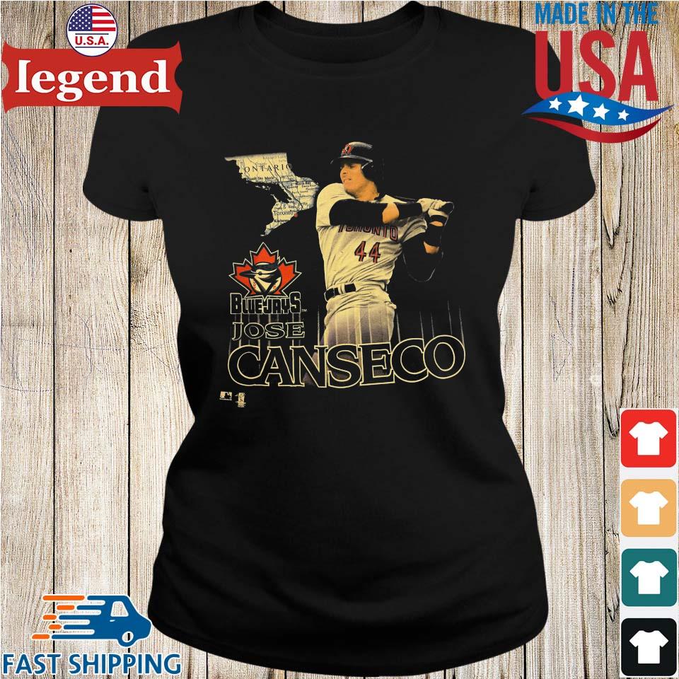 JOSE CANSECO Pro Player T shirt Large Toronto Blue Jays vintage 1998 MLB  Mens