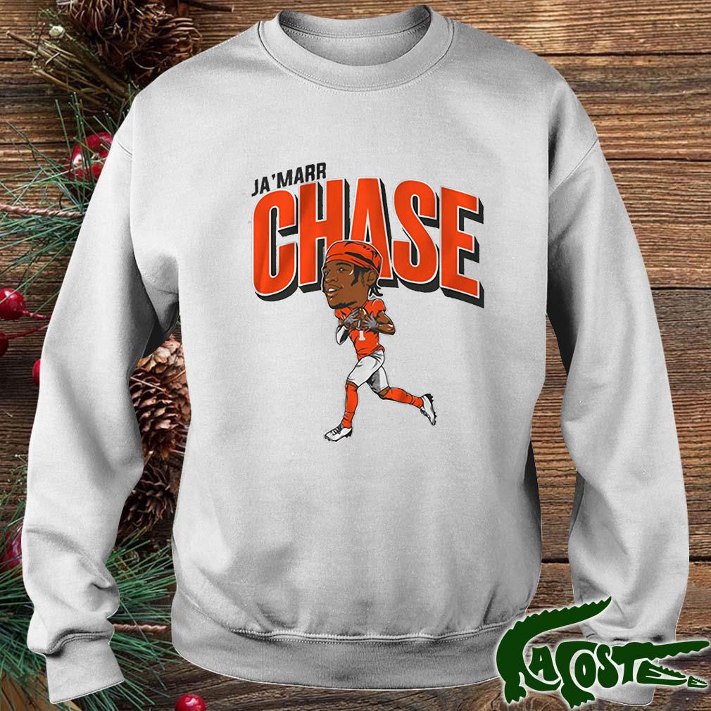 Ja'Marr Chase Cincinnati Bengals football shirt, hoodie, sweater, long  sleeve and tank top