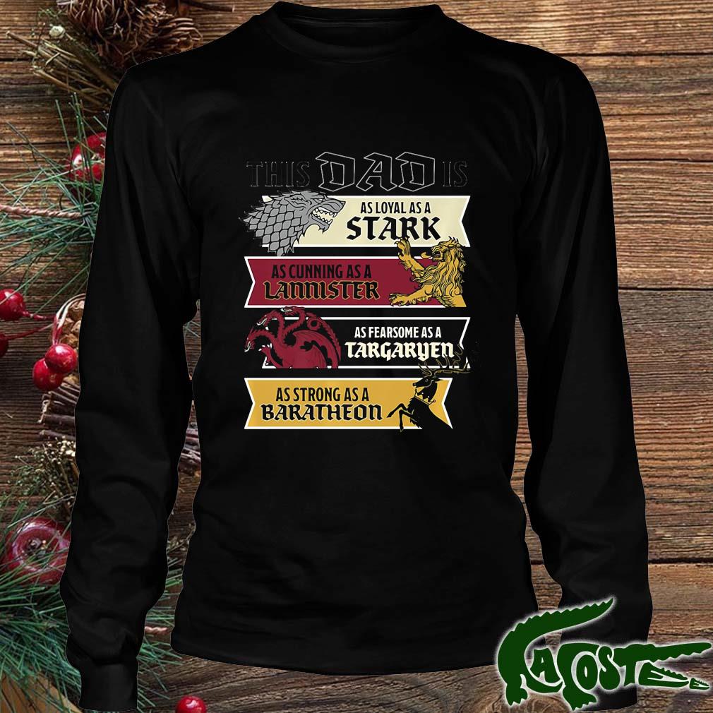 dad game of thrones shirt