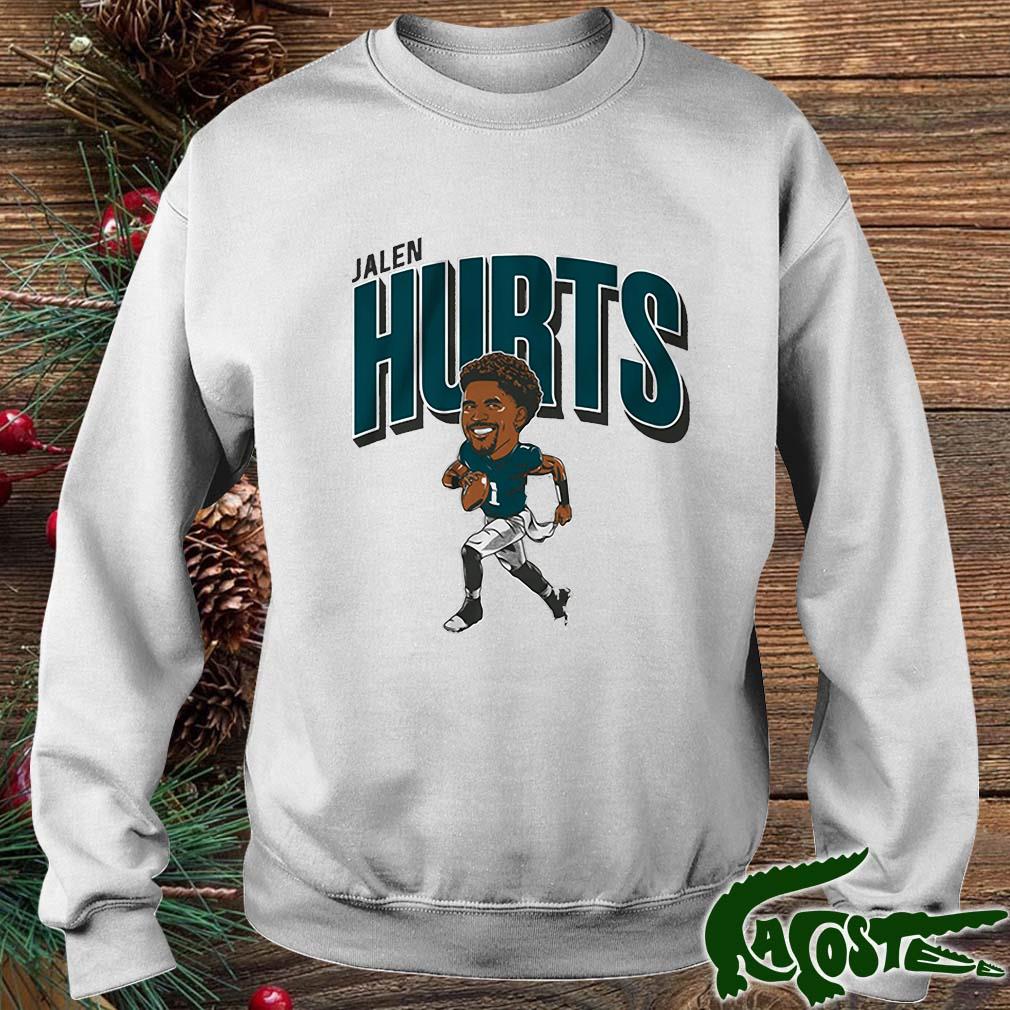 Philadelphia Eagles Jalen Hurts Caricature Shirt, hoodie, sweater, long  sleeve and tank top