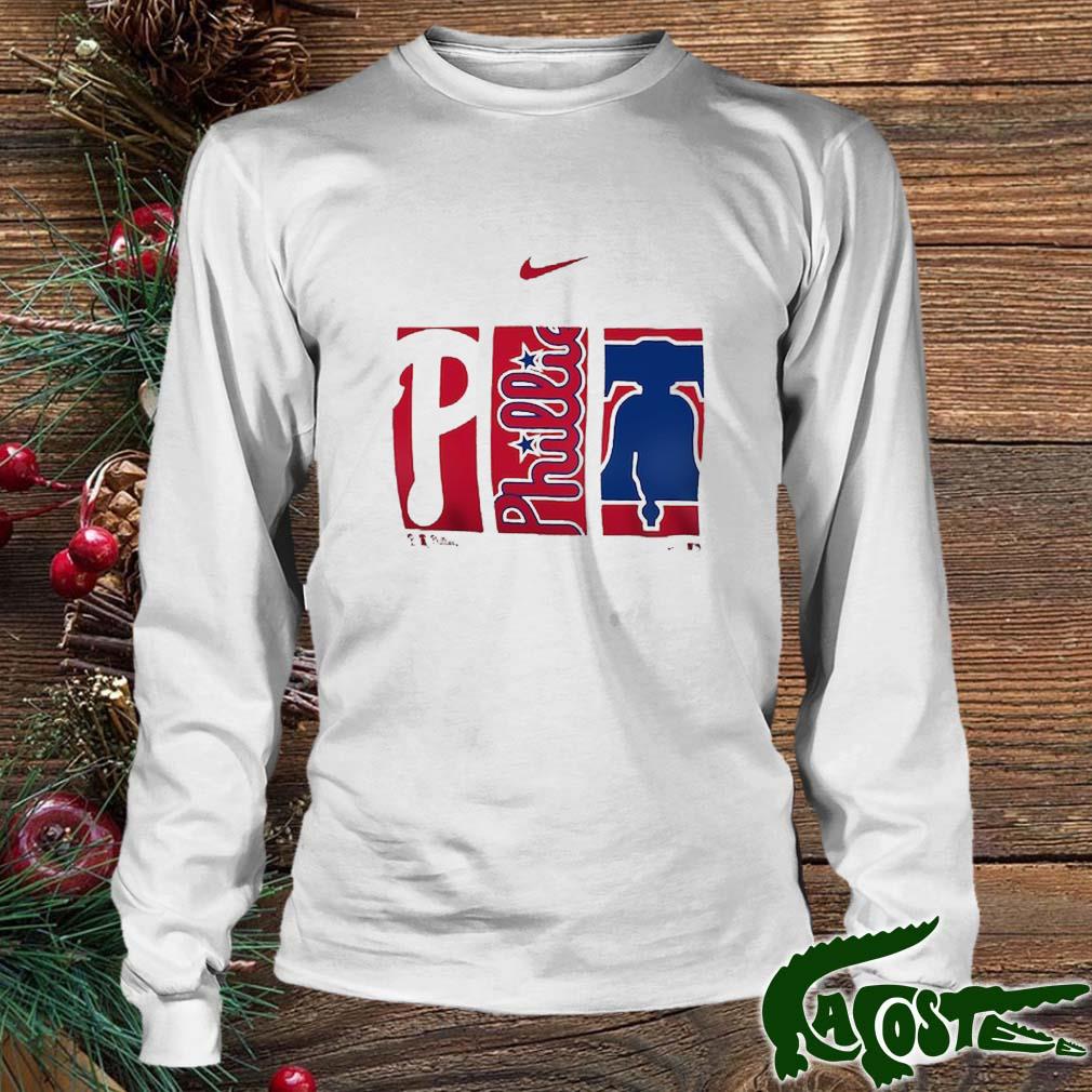 Philadelphia Phillies Girls Youth 3 Peat Team Logo Shirt Sweatshirt, Tank  Top, Ladies Tee