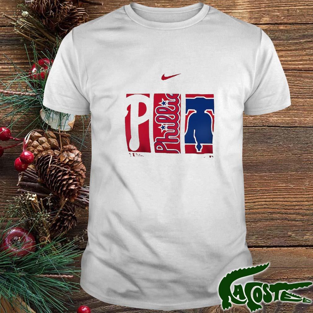 Philadelphia Phillies Girls Youth 3 Peat Team Logo Shirt